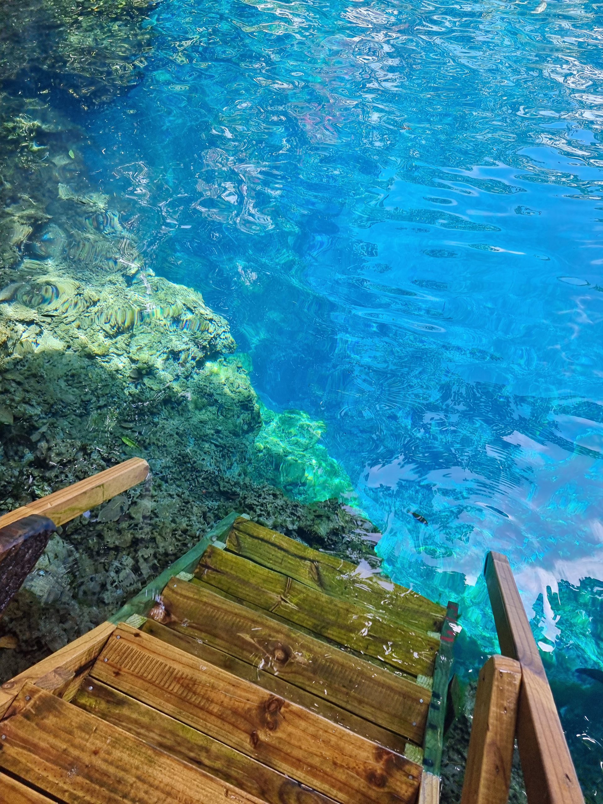 Nanda Blue Hole in Luganville, Vanuatu